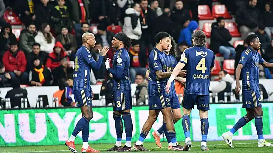 Trendyol Süper Lig: Kayserispor: 0 - Fenerbahçe: 4 (Maç sonucu)