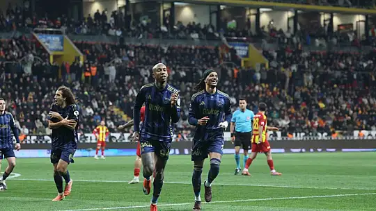 Trendyol Süper Lig: Kayserispor: 0 - Fenerbahçe: 4 (Maç sonucu)