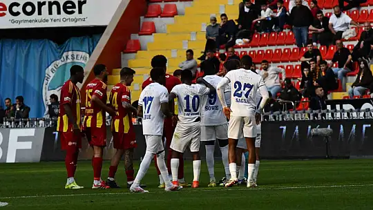 Trendyol Süper Lig: Kayserispor: 0 - Çaykur Rizespor: 0 (İlk yarı)