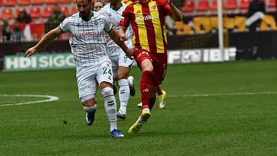 Trendyol Süper Lig: Kayserispor: 0 - Konyaspor: 0 (İlk yarı)