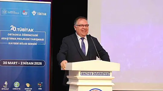 TÜBİTAK Ortaokul Öğrencileri Araştırma Projeleri Kayseri Bölge Yarışması'nı kazananlar belli oldu