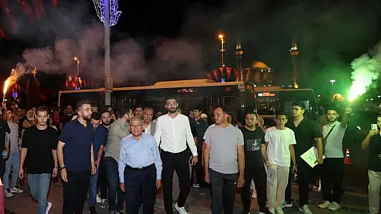 TÜGVA Yaz Okulları Şenliği'ne katılacak Kayseri heyeti uğurlandı