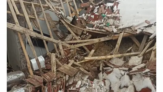Tüp patlamasında hasar gören ev onarıldı