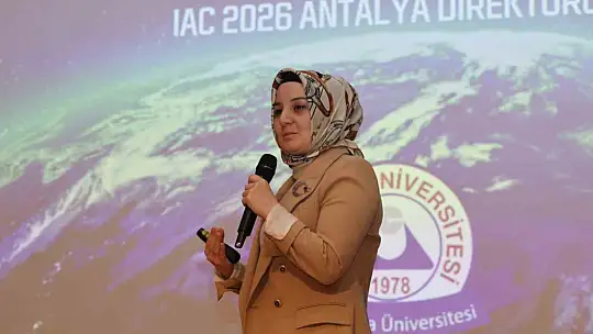 Türk Astronot Tuva Cihangir Atasever, ERÜ öğrencileri ile bir araya geldi