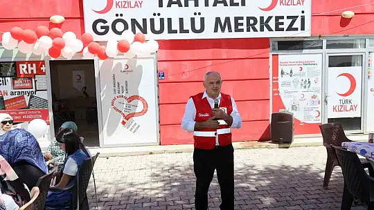 Türk Kızılay Yahyalı Gönüllü Merkezi açıldı