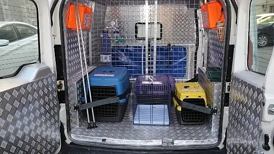 Türkiye'de ilk olan 'Küçük Dostlar Ambulansı' ile 10 bin 280 can kurtarıldı