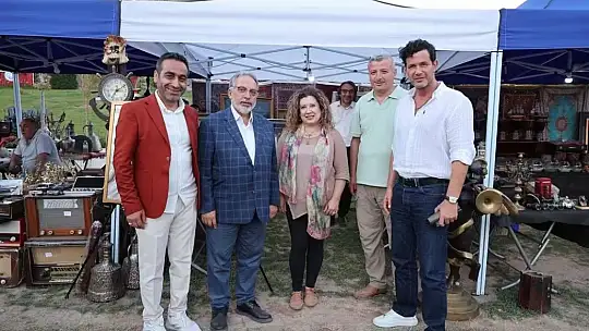 Türkiye'nin en büyük antika fuarı Talas'ta açıldı