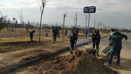 Türkiye'nin en büyük millet bahçesinde bahar hazırlıkları başladı