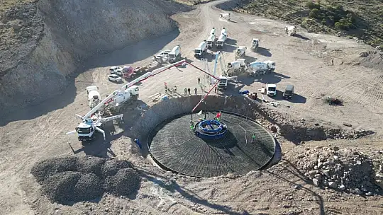Türkiye'nin toplu ulaşımdaki ilk RES Projesi'nde önemli: 80 araçlık büyük türbin sevkiyatı başladı