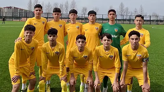 U14 Gelişim Ligi 12. Grup: Kayserispor: 1 - Alkulaspor: 2