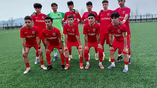 U15 Gelişim Ligi 12. Grup: Kayserispor: 4 - Alkulaspor: 1