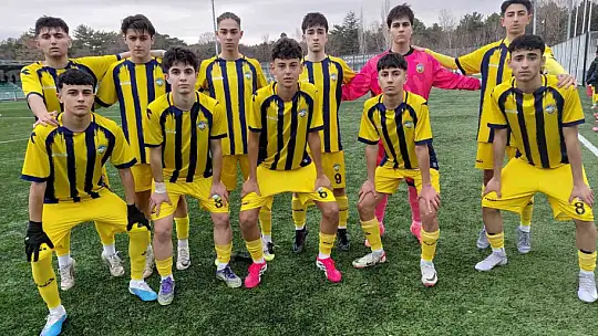 U16 Gelişim Ligi 8. Grup: Talas Belediye: 1 - Ankara Demirspor: 1