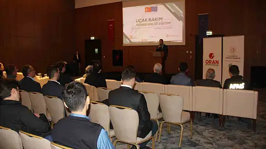 Uçak bakım teknisyenleri Kayseri'de yetişiyor