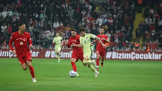 UEFA Uluslar Ligi: Türkiye: 0 - Galler: 0 (İlk yarı)