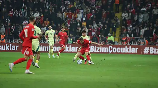 UEFA Uluslar Ligi: Türkiye: 0 - Galler: 0 (İlk yarı)