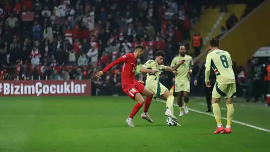 UEFA Uluslar Ligi: Türkiye: 0 - Galler: 0 (İlk yarı)