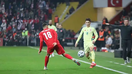 UEFA Uluslar Ligi: Türkiye: 0 - Galler: 0 (İlk yarı)