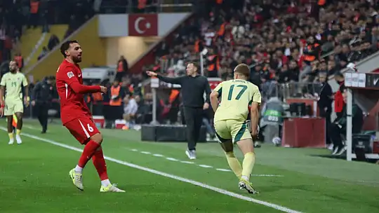 UEFA Uluslar Ligi: Türkiye: 0 - Galler: 0 (İlk yarı)