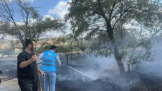 Ülkü Ocakları Kayseri İl Başkanlığı'ndan yangın duyarlılığı