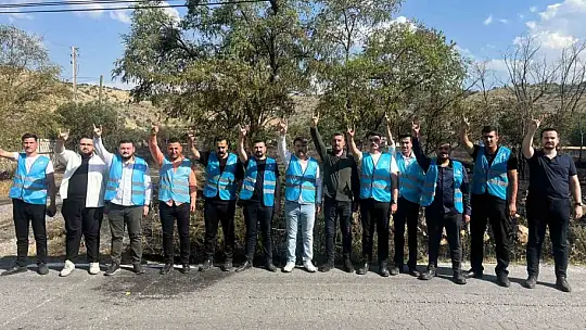 Ülkü Ocakları Kayseri İl Başkanlığı'ndan yangın duyarlılığı