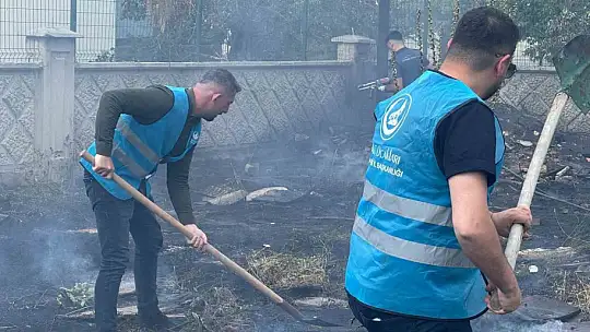 Ülkü Ocakları Kayseri İl Başkanlığı'ndan yangın duyarlılığı