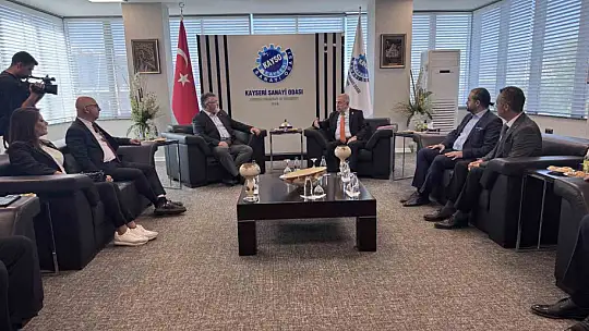 Ümit Özdağ'dan KAYSO ve KTO'ya ziyaret