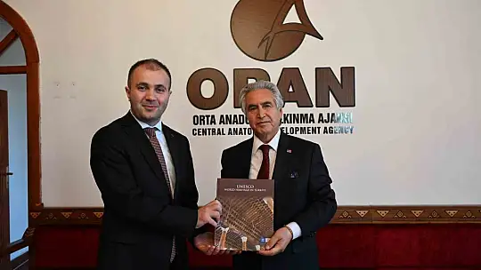 UNESCO Türkiye Milli Komisyonu Başkanı Oğuz'dan ORAN Kalkınma Ajansı'na ziyaret