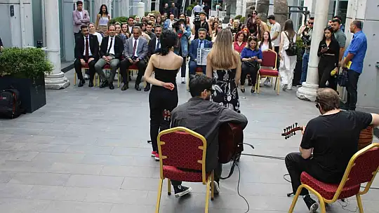 Üniversite öğrencileri hünerlerini sergiledi