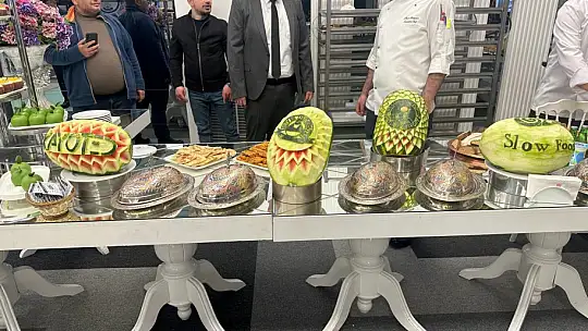 Ünlü şefler Kayseri'de Slow Food Buluşması'na katıldı