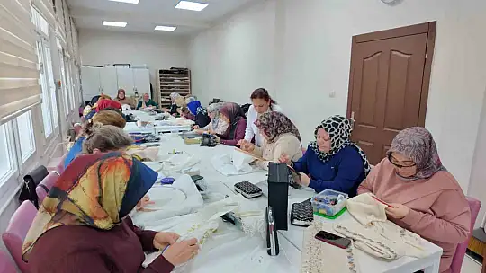 Unutulmaya yüz tutmuş el sanatları KAYMEK'te yeniden hayat buluyor