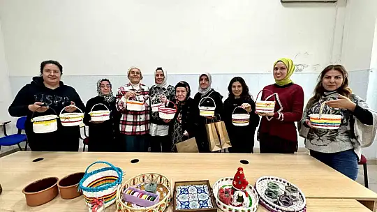 Unutulmaya yüz tutmuş sepet örücülüğü Hacılar'da canlanacak