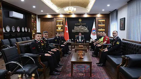 Vali Çiçek:  'Jandarma Teşkilatı'nın huzur ve güvenliğin sağlanmasındaki görevi önemli'