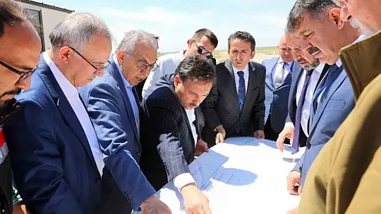 Vali Çiçek: 'İncesu OSB İltisak Hattı ekonomimize can suyu olacak'