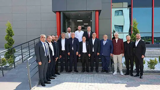 Vali Çiçek, Mimarsinan OSB'yi ziyaret etti