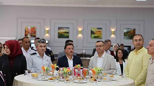 Vali Çiçek, Rütbe Terfi Töreni'ne katıldı