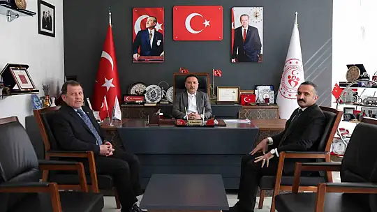 Vali Çiçek'ten Gençlik ve Spor İl Müdürlüğü'ne ziyaret