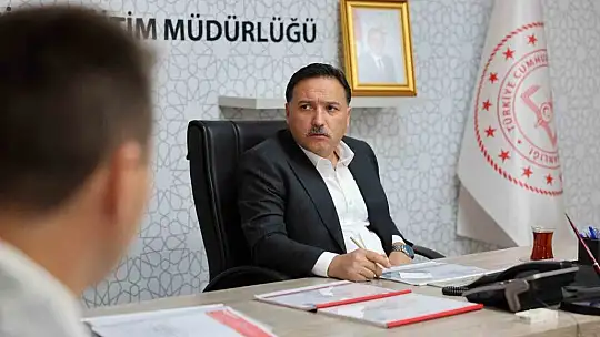 Vali Çiçek'ten İl Milli Eğitim Müdürlüğü'ne çalışma ziyareti