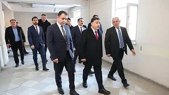 Vali Çiçek'ten Yahyalı ziyareti