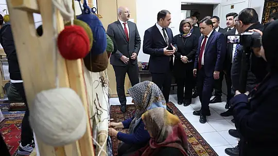 Vali Çiçek'ten Yahyalı ziyareti