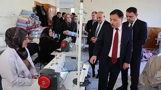 Vali Çiçek'ten Yahyalı ziyareti