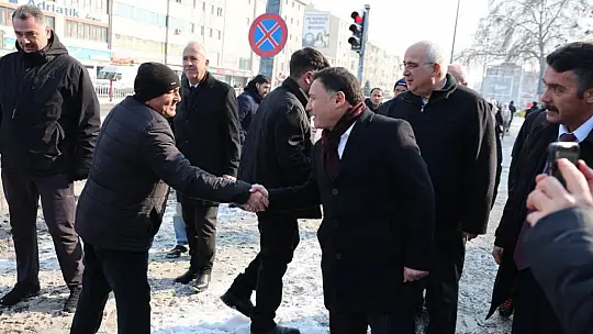 Vali Çiçek'ten yılın ilk mesai gününde saha ziyareti