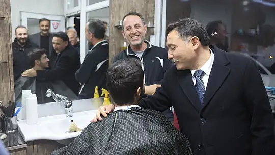 Vali Çiçek vatandaşlarla buluştu