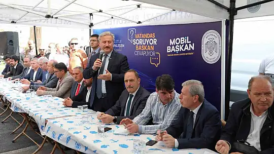 Vatandaş sordu, Başkan Palancıoğlu cevapladı