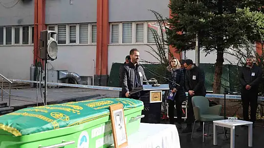 Vefat eden Öğretim Üyesi Prof. Dr. Uzmay için ERÜ'de tören düzenlendi