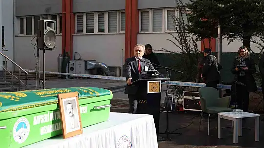 Vefat eden Öğretim Üyesi Prof. Dr. Uzmay için ERÜ'de tören düzenlendi