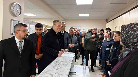 Vekil Çopuroğlu, İncesu'daki sağlık hizmetlerini inceledi