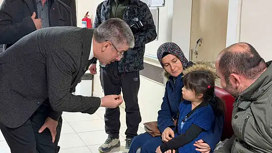 Vekil Çopuroğlu, İncesu'daki sağlık hizmetlerini inceledi