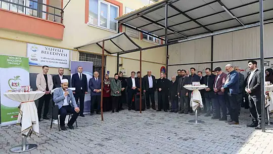 Yahyalı Ailem Derneği hizmete açıldı