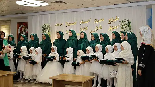 Yahyalı'da 12 hafız için gurur günü