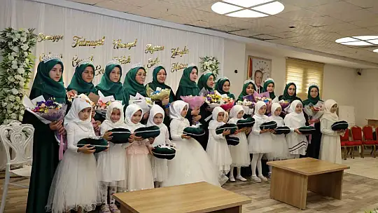 Yahyalı'da 12 hafız için gurur günü